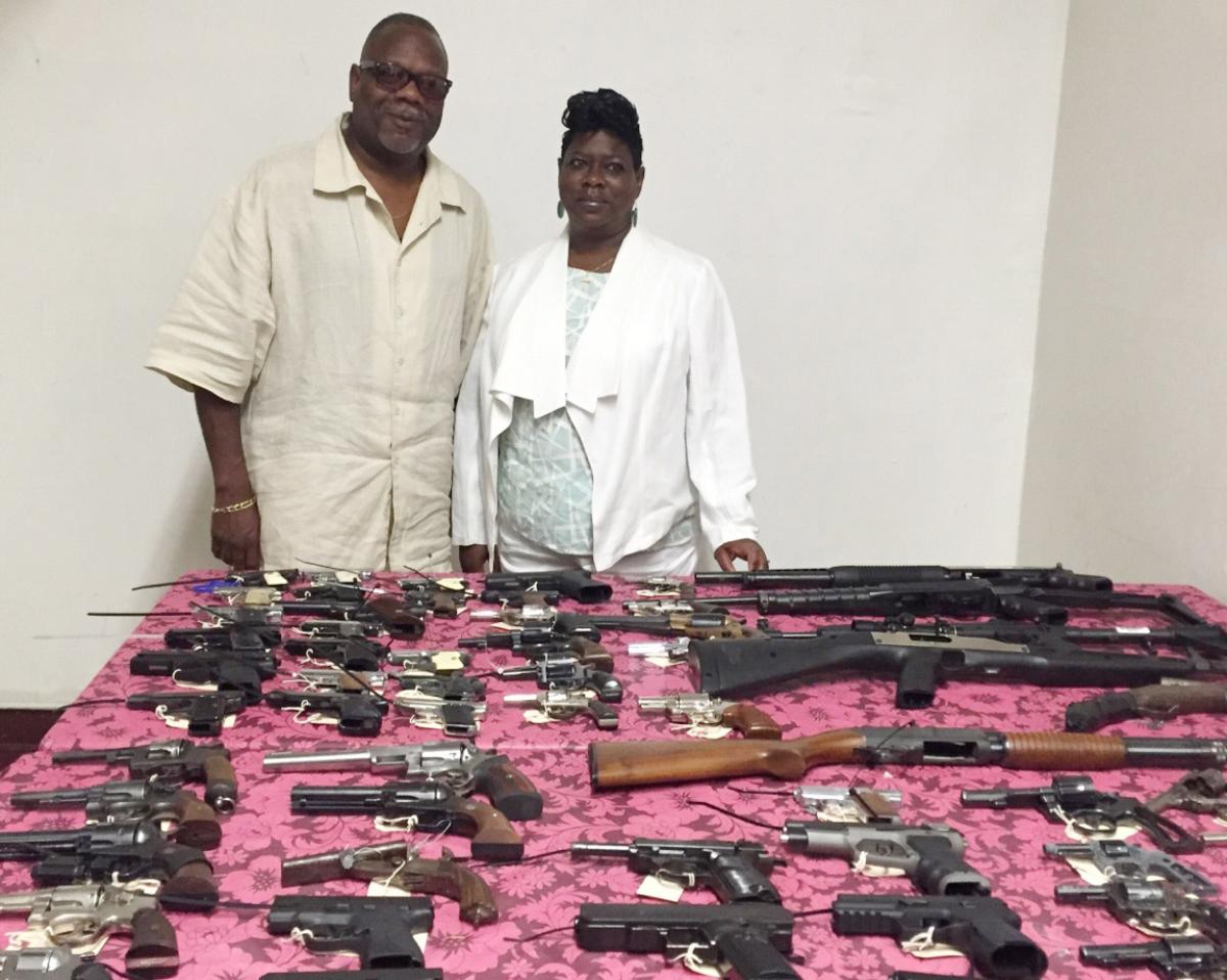 Read more about the article NYPD and Bronx DA take 165 guns off streets with buyback program